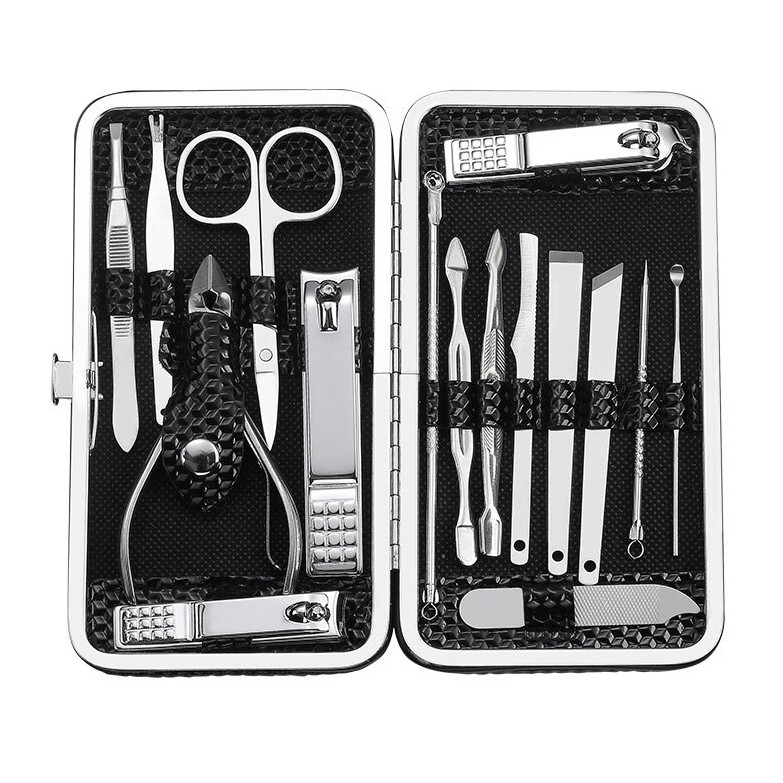 Set Alat Potong Gunting Kuku Nail Art Set Manicure Pedicure