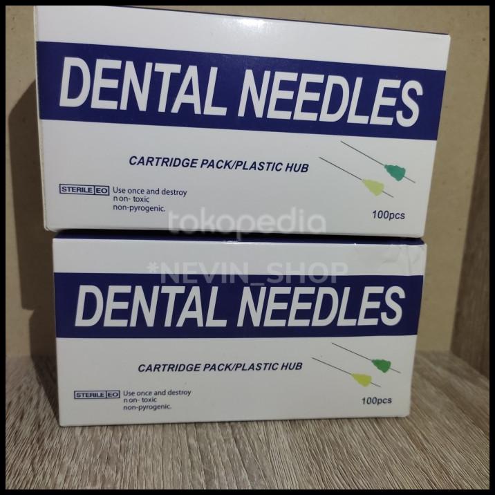 Jarum Sitojek Cytoject Citoject 21Mm 30G Disposable Dental Needle