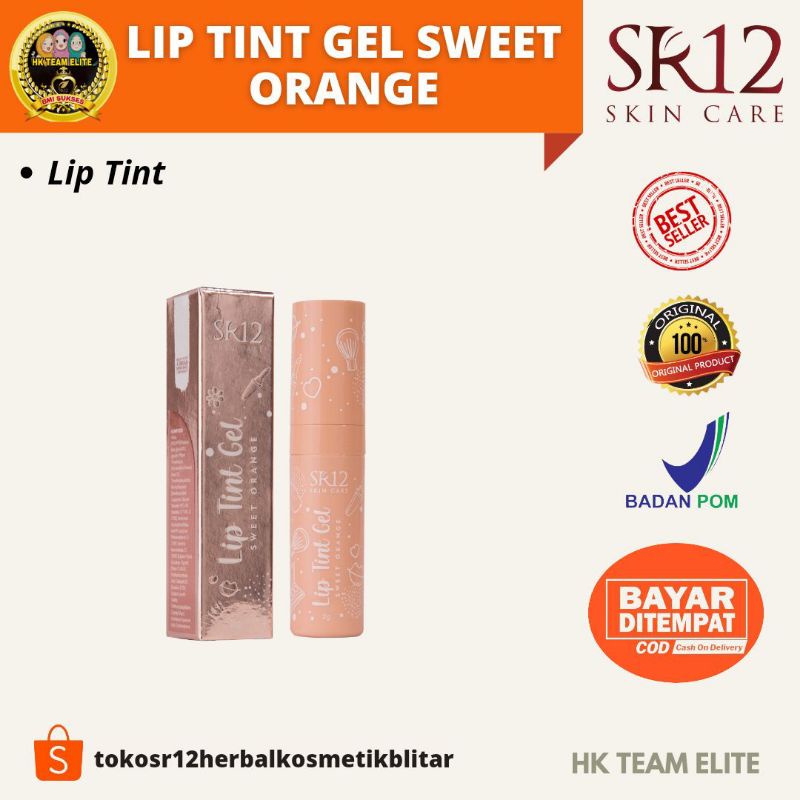 Jual Lip Tint Gel Sweet Orange SR12 Liptint Gel SR12 Liptint Shopee
