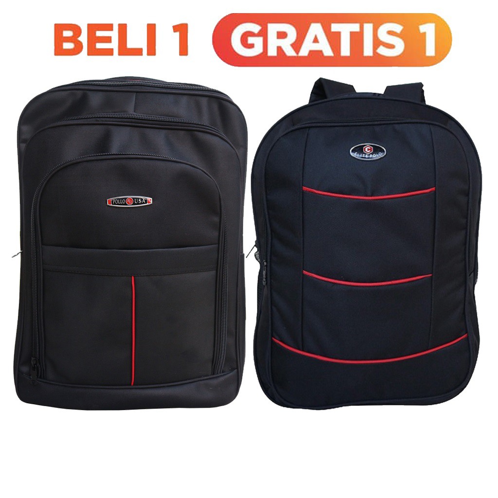 BELI 1 GRATIS 1 - BACKPACK CALDWELL TAS RANSEL LAPTOP FREE TAS PUNGGUNG ARCHER BERKUALITAS AWET