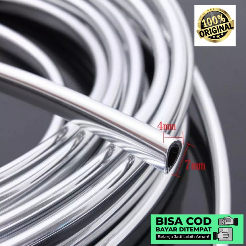 lis c70 list astrea Prima Astrea Star Helm Bogo, Retro, Carglos panjang 4 Meter CROME