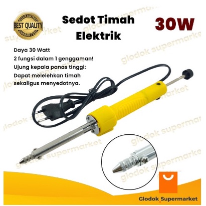 Sedot Timah Elektrik 30 Watt Soldering Pump Electric Colour Arrow