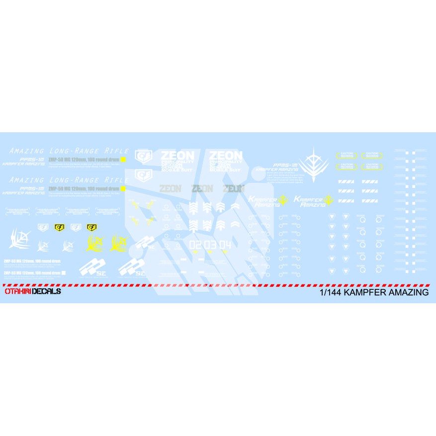 KAMPFER AMAZING New Decal Skala 100
