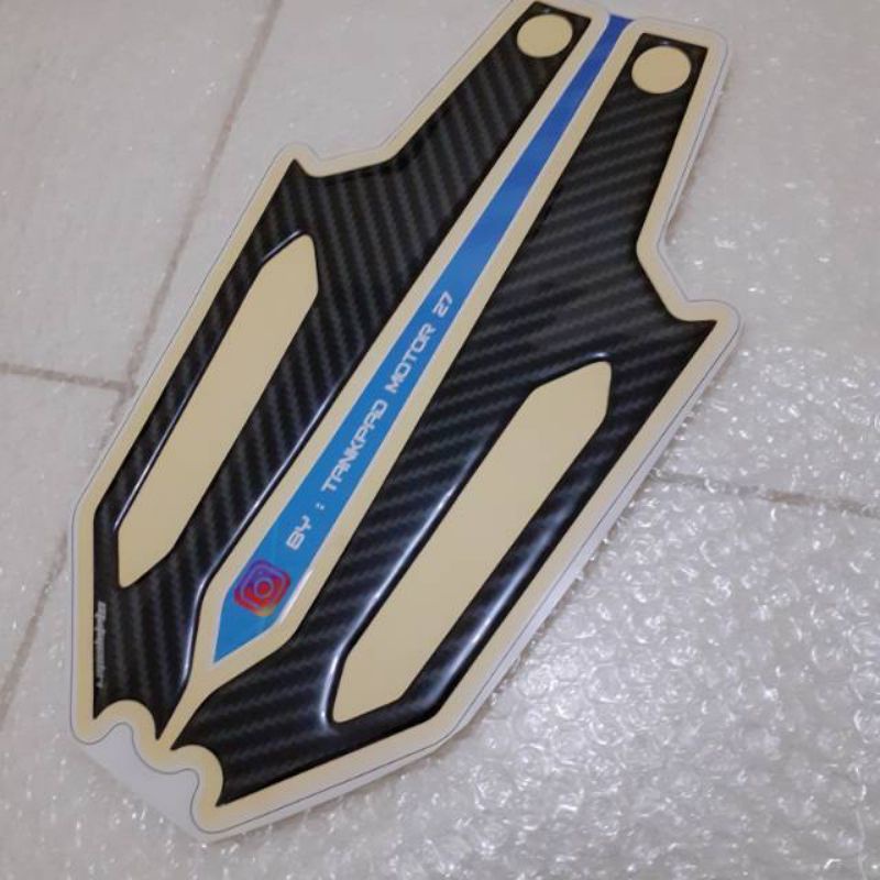 Stiker sticker resin timbul Footstep Honda Adv 150