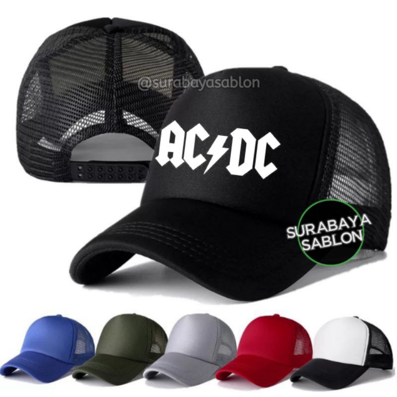 Topi ACDC Trucker/Jaring
