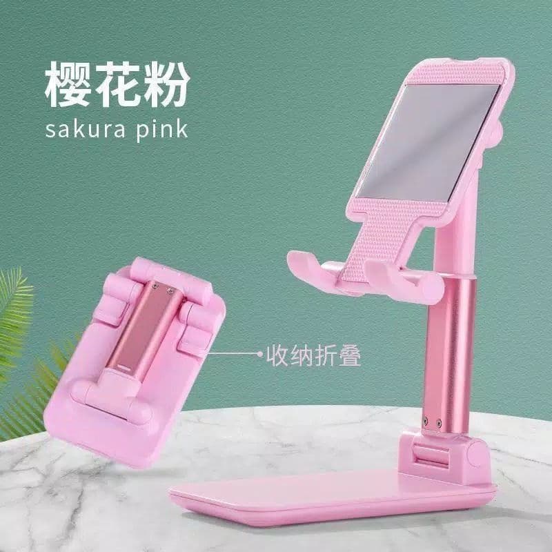 TGM - Folding Desktop HD-23 Phone Stand Holder Lipat Liftable Foldable Universal HP L305