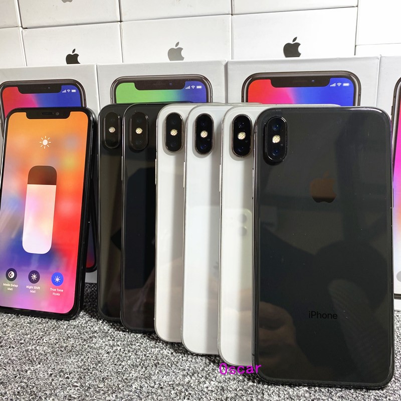iphone x 256gb 64gb second fullset mulus original 100