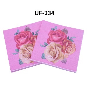 20pcs/pack Floral Flower Paper Napkins Event &amp; Party Tissue