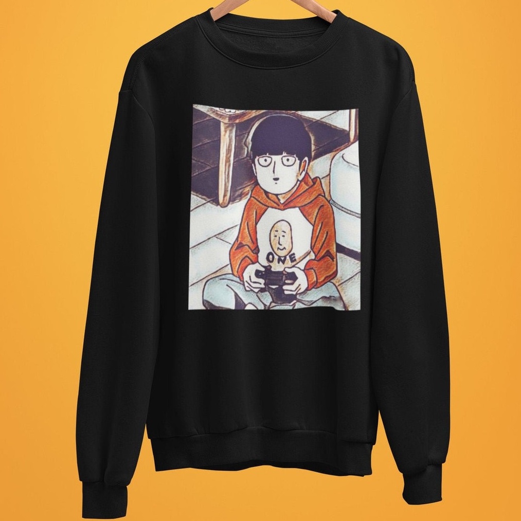 Crewneck Mob Psycho Gamer Gaming Premium