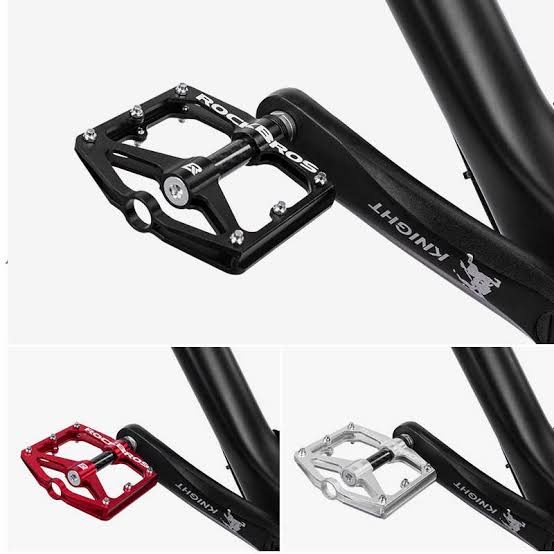 Pedal Sepeda Lipat ROCKBROS Bearing Aluminium Alloy Non Slip 2017-12E MTB Roadbike Aksesoris Sepeda OCEANMART OCEAN MART