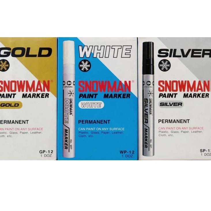 

Top Update SPIDOL SNOWMAN PAINT MARKER ( 12 pcs )