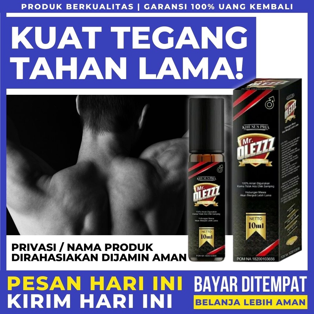 Obat Kuat Hajar Mr Olezz 100% Original Bpom