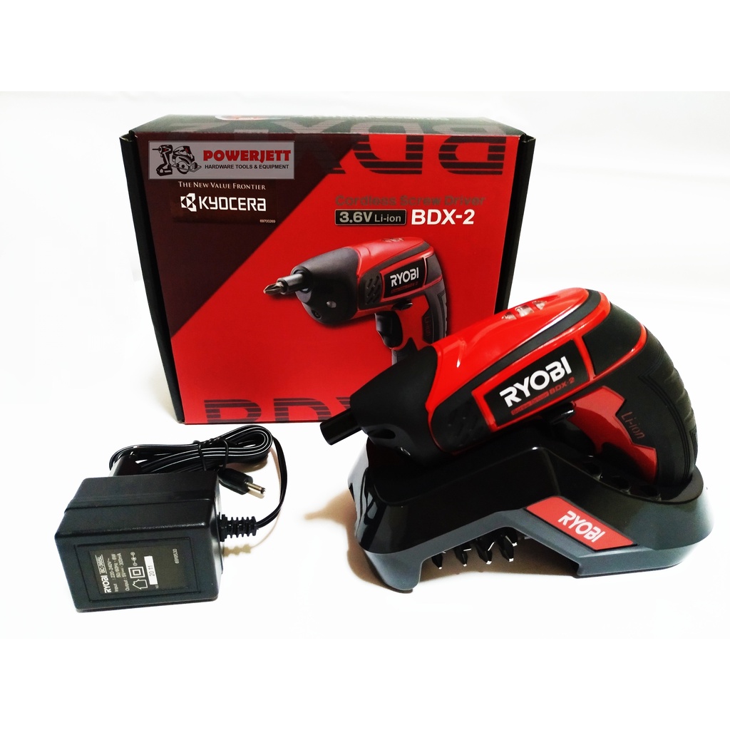 RYOBI BDX-2 Mesin Cordless 3.6 Volt / Mesin Bor Cordless Baterai Mesin Bor Obeng Baterai Elektrik 3.6 V Cordless Screwdriver