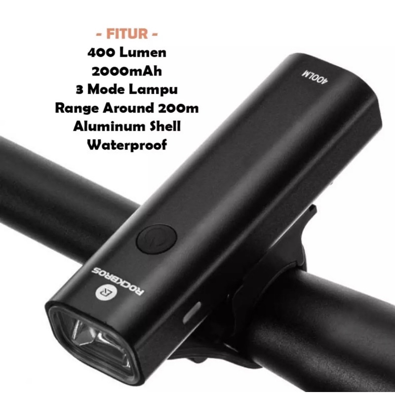 ROCKBROS YQ-QD400LM Bike Light 400 LM