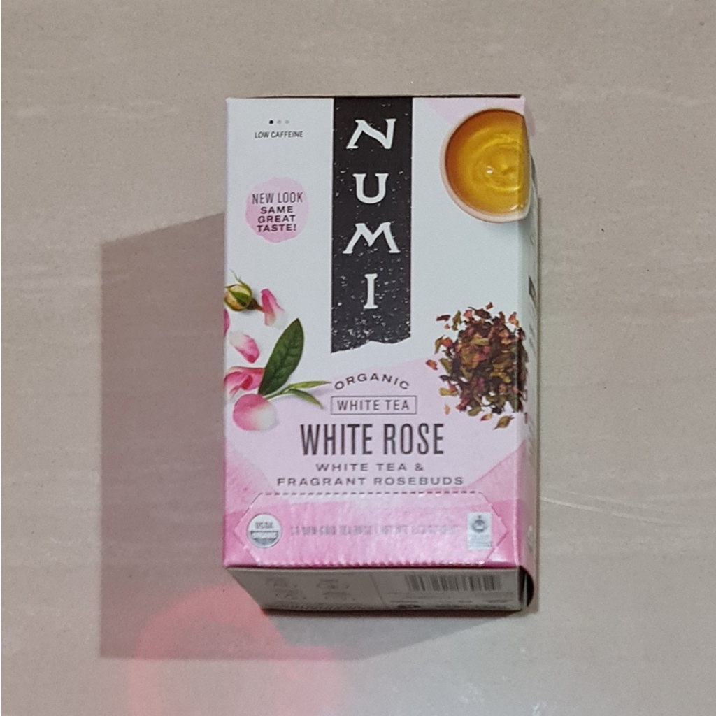 

Numi Tea Organic White Tea White Rose 16 x 2 Gram