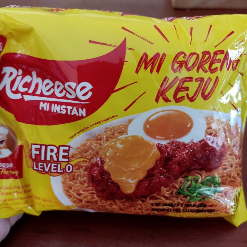 

Mie instan richeese level 0