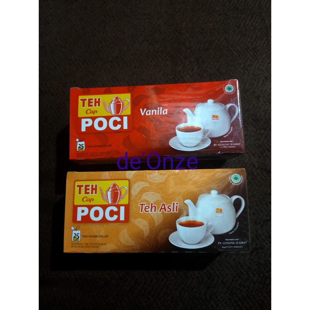 

Teh Celup Cap Poci isi 25