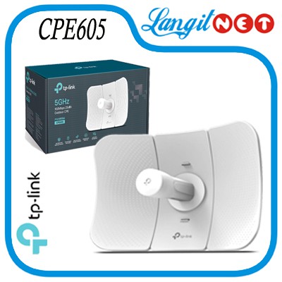 TP-LINK CPE605 5GHZ 150MBPS 23DBI OUTDOOR SPEC SAMA DENGAN LITEBEAM