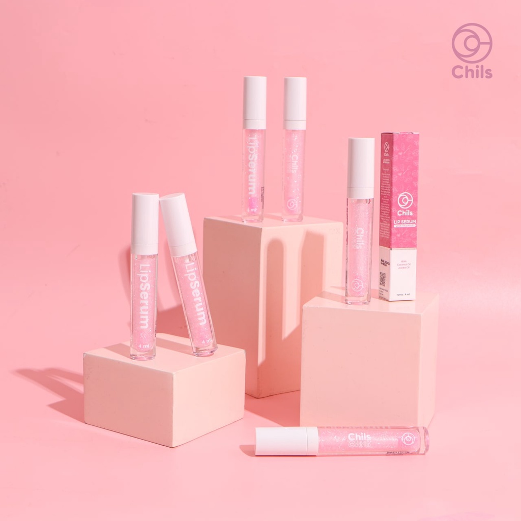 Chils Lip Serum Original BPOM Lips Serum pemerah bibir