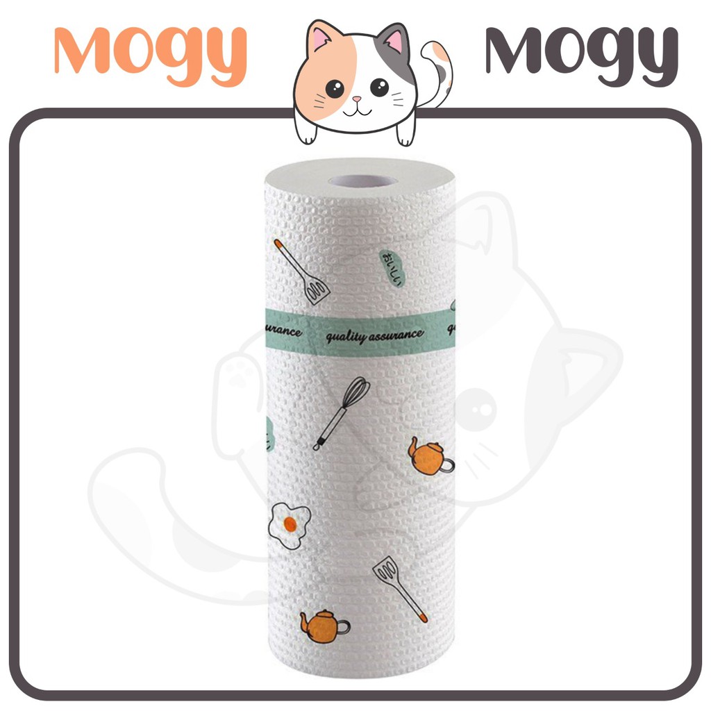 MOGYMOGY HL0133 Kertas Tissue Roll Penyerap Minyak Tisu Gulung Dapur