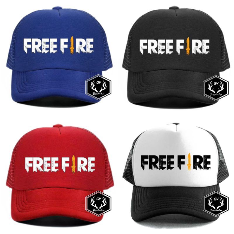 Topi Freefire - Topi Trucker Freefire