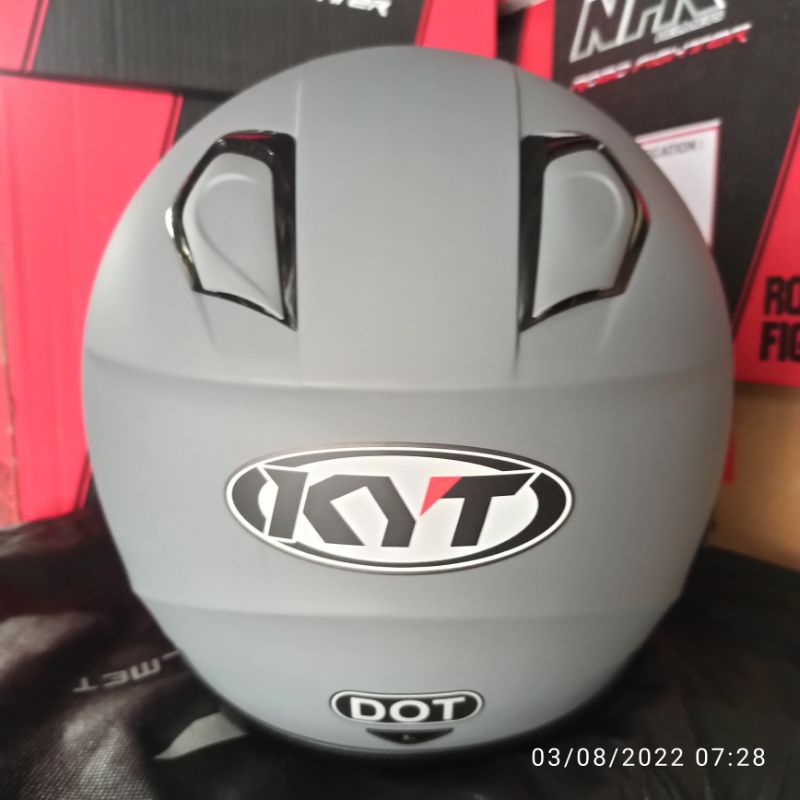 HELM KYT KYOTO R SOLID GORILA Grey DOFF