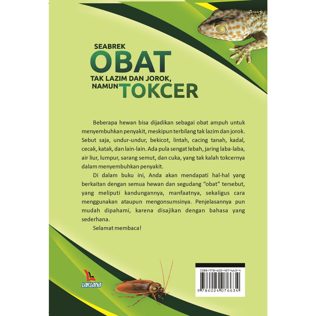 Seabrek Obat Tak Lazim dan Jorok, namun Tokcer - NOKTAH