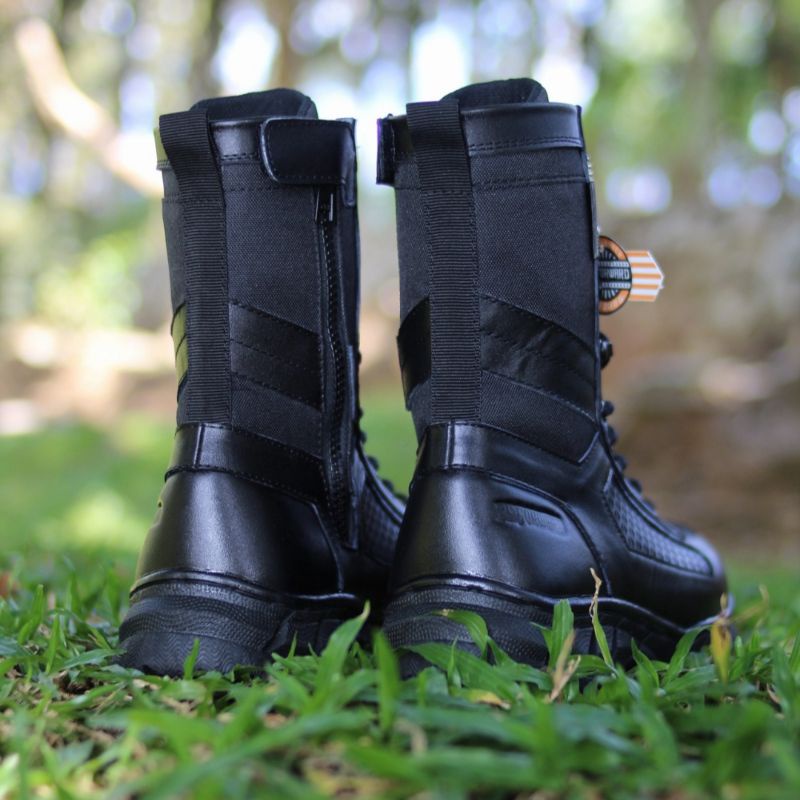 SEPATU PDL PRIA KULIT JERUK TNI, POLRI. SECURITY SIZE 38-48