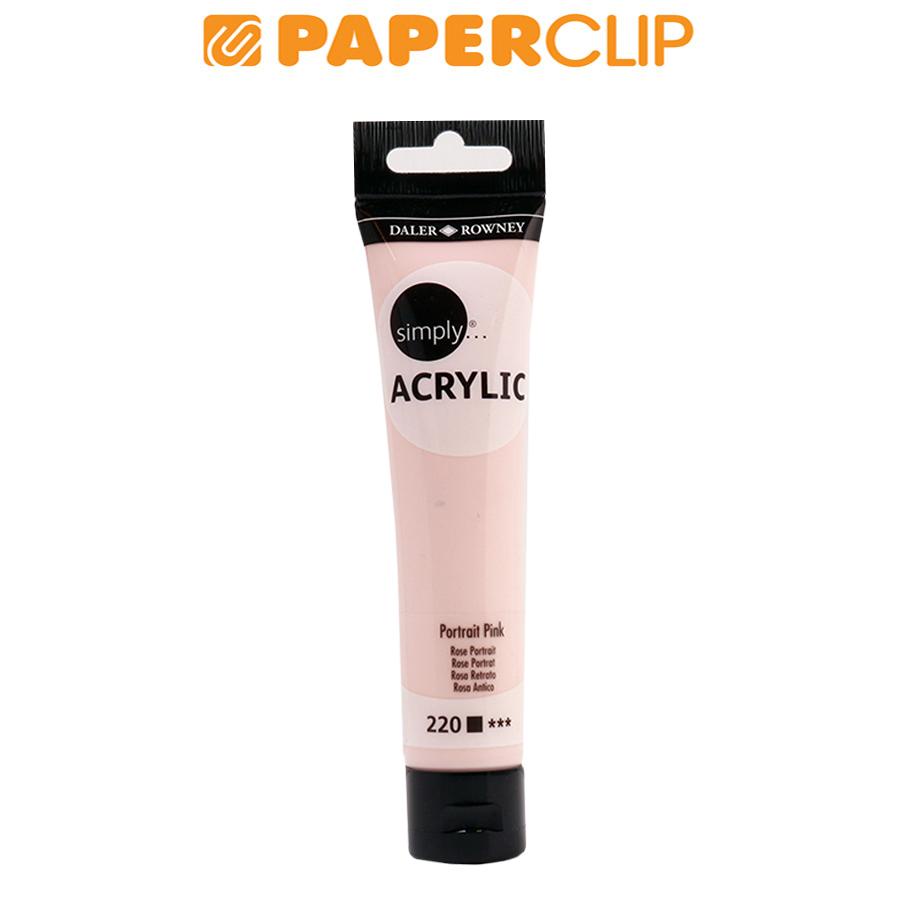 

ACRYLIC COLOR SIMPLY 75ML SL PORTRAIT PINK