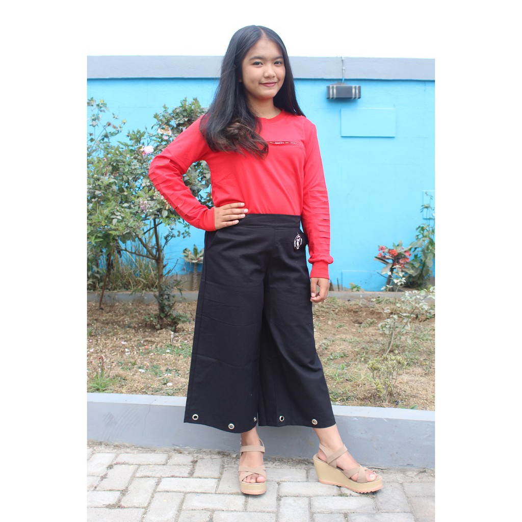 Kulot Wanita Bot Ring Numia Bahan Katun Cigarrete