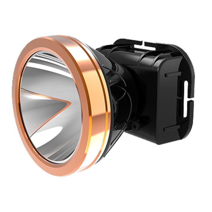 Headlamp Luby LED L2829 senter kepala 7 watt cas ulang bonus lampu led