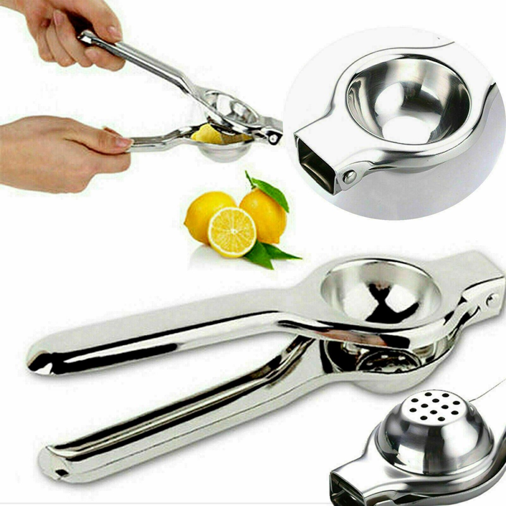 Alat Press Peras Tekan Jeruk Lemon Sunkist Manual Stainless Steel Tebal Alat Jus Bar