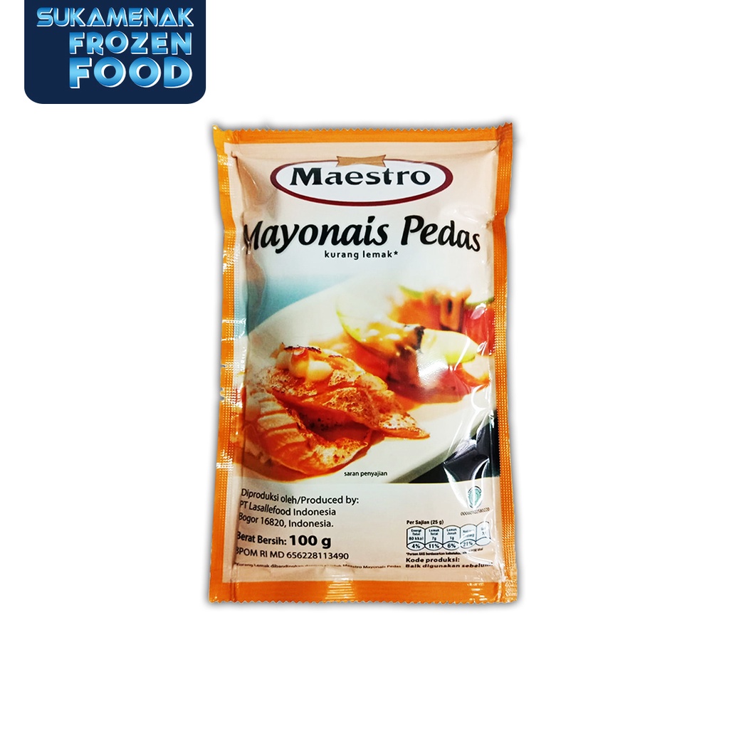 

MAESTRO Mayonais Pedas 100gr