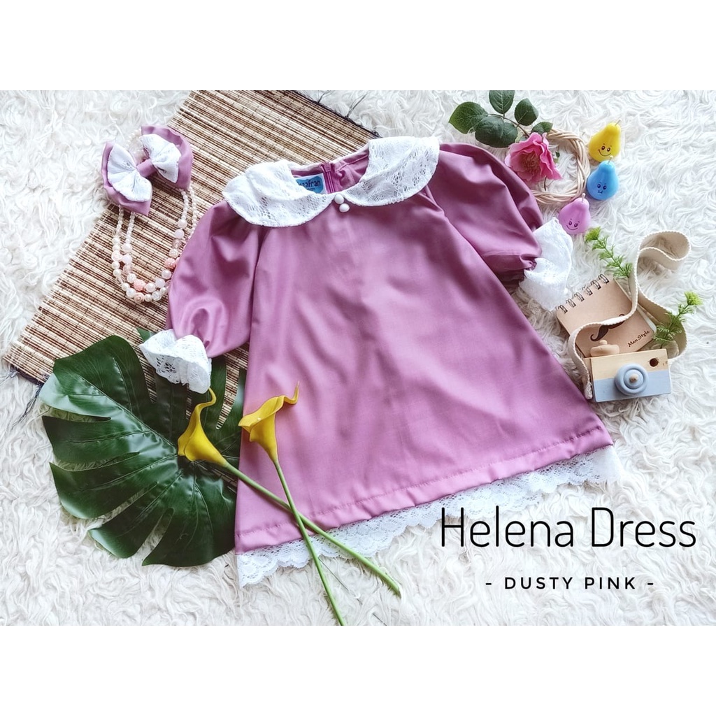 Dress Helena Anak Unik/Gaun Pesta/Dress Anak