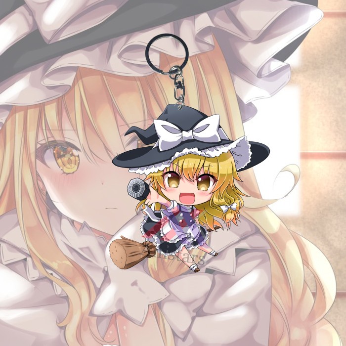 [PRE-ORDER] Gantungan Kunci Anime Touhou Project Kirisame Marisa - Ganci