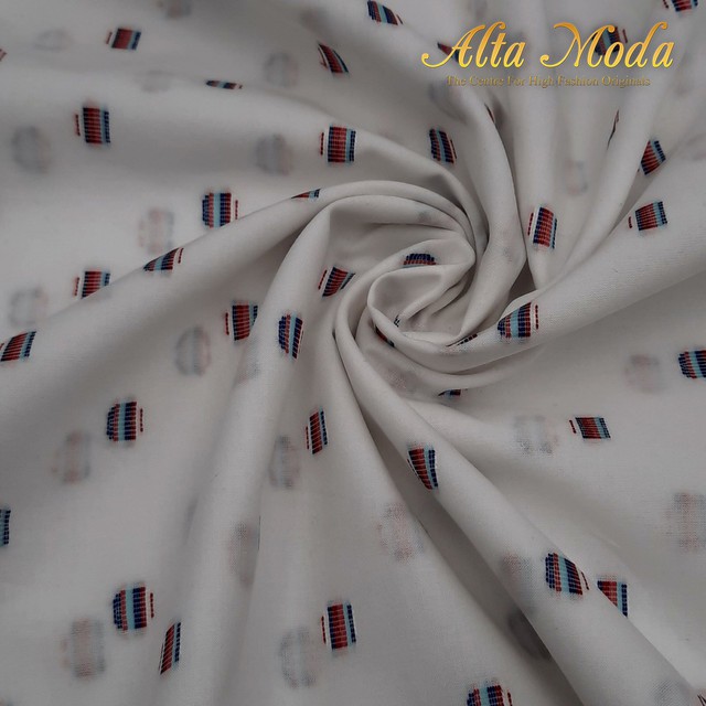 

Alta Moda Katun Shirting Motif Golf Ball Putih (1M)