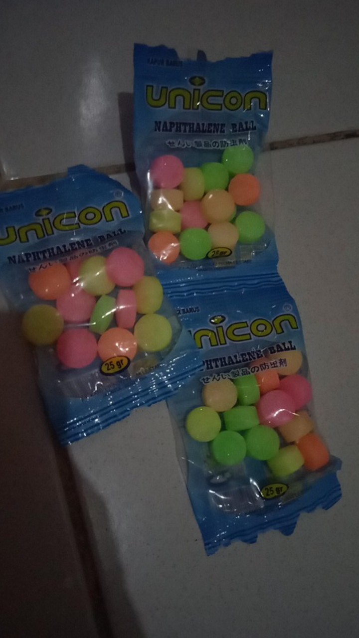 Kamper Warna Unicon Berat 30gr