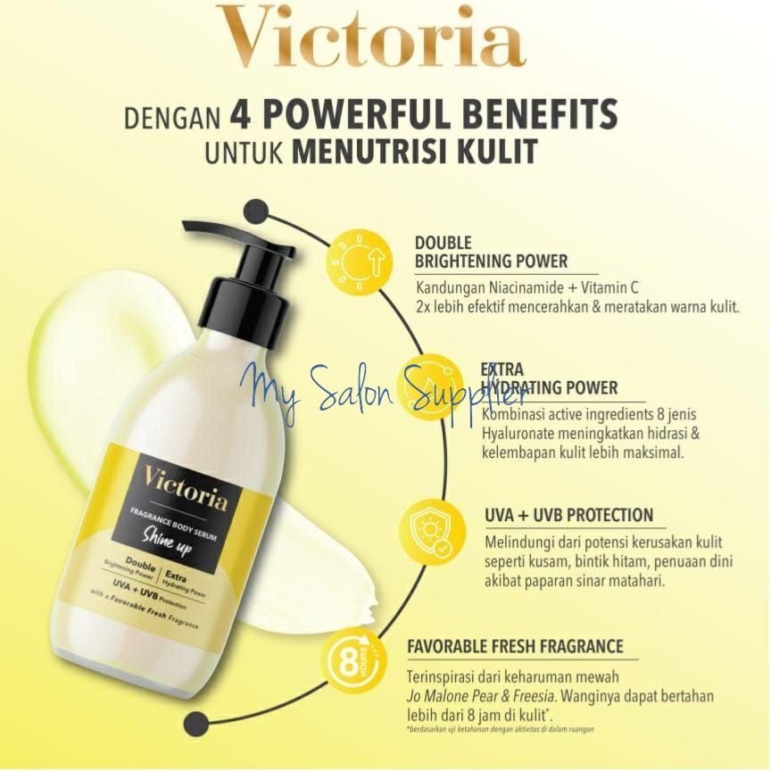 Victoria Fragrance Body Serum 300ml