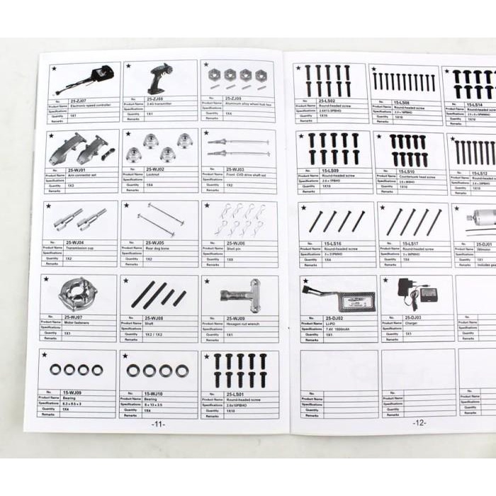 Esc Rc Car Xinlehong 9125 Receiver Xinlehong 9125