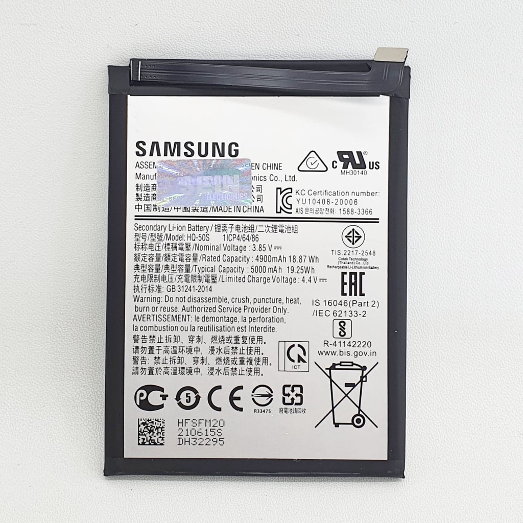 Baterai Samsung Galaxy A03S HQ-50S Original 100%