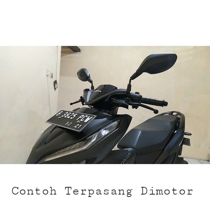 Spion Click 125 Thailand Warna Hitam Universal Honda yamaha atau Spion click thailand hitam