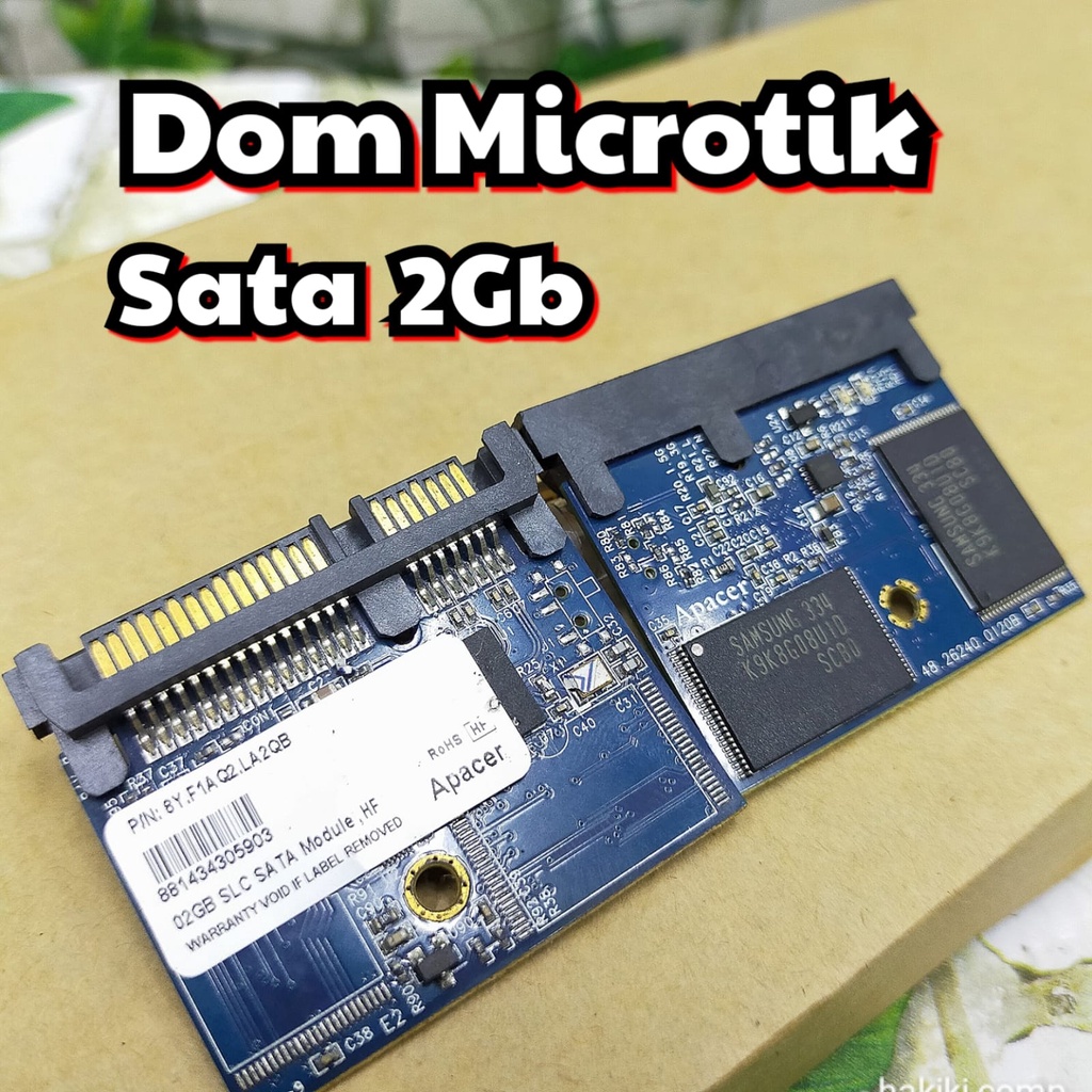 Dom HDD Microtik Ide Sata MLC Modul Flash Memory Bergaransi