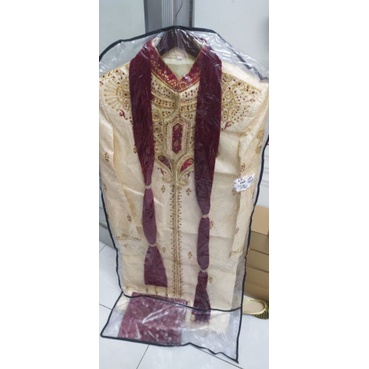 Sherwani Kurta Baju Pengantin India Pria