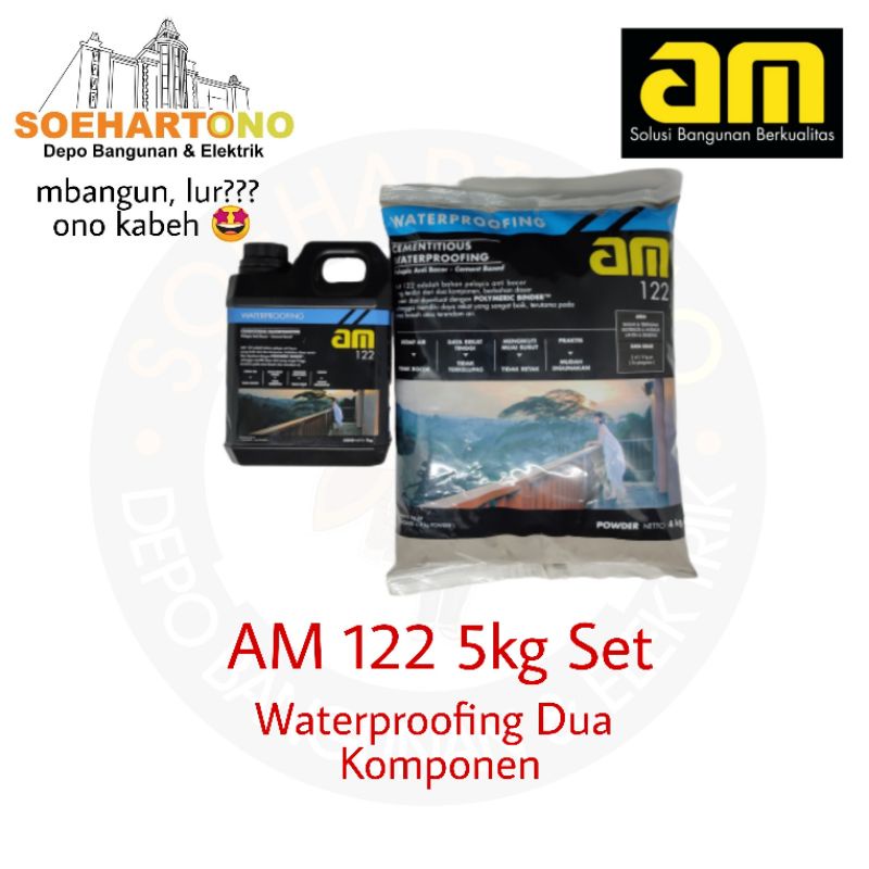 AM 122 Waterproofing Dua Komponen