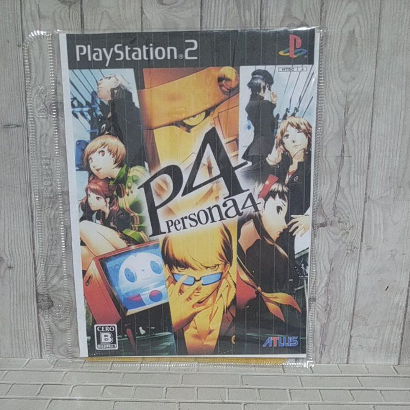 CD Original Ps2 Persona 4 Jpn Bahasa Jepang