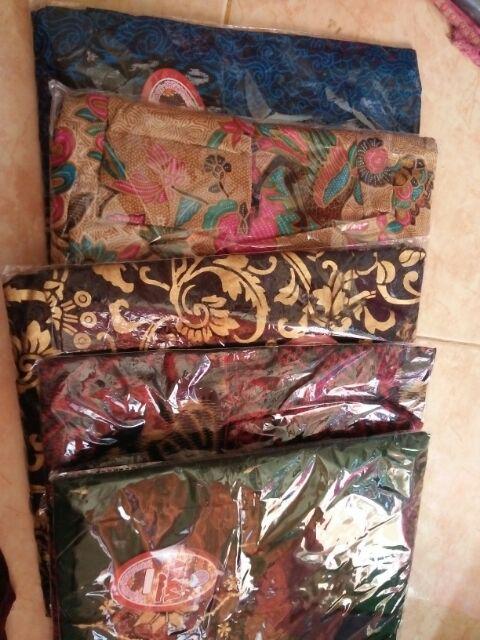 Bswart Batik Hrb026 Kenongo Hem Pendek Padi Pekalongan M L Xl Batik Pria Murah Modern Grosir Batik