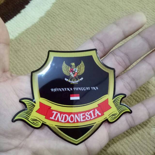 

Stiker Timbul Bhineka Tunggal Ika timbul