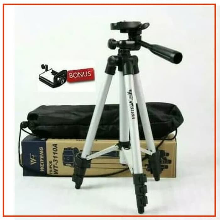 Tripod 1 Meter 3110 Free Holder Tripod Kamera HP 1 M