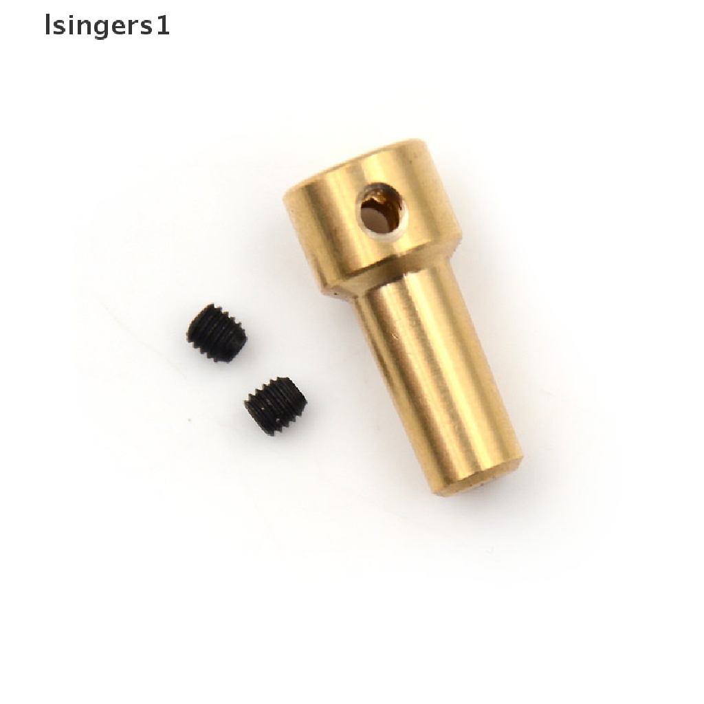 (lsingers1) Bor Chuck JT0 Coupling Motor Shaft Coupler Elektrik Bahan Kuningan 2.3mm