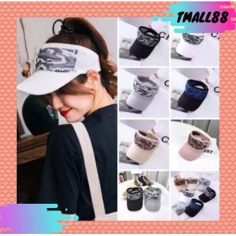 ♥TMALL88♥Topi Baseball Bahan Rajut Motif Camo untuk Pria/Wanita / Pelindung Matahari Bahan Rajut